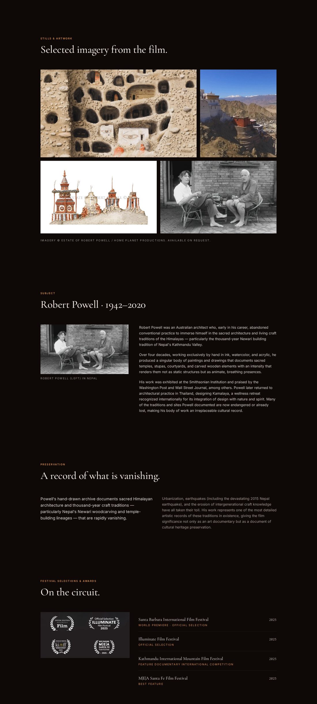 Press kit continued: synopsis, critical acclaim, and stills gallery